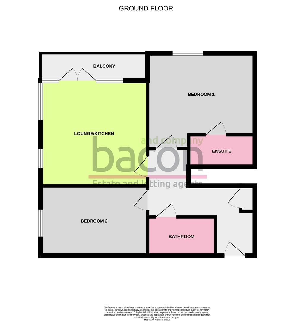 Floor Plan | Apartment | The Causeway, Goring-By-Sea, Worthing | For Sale
